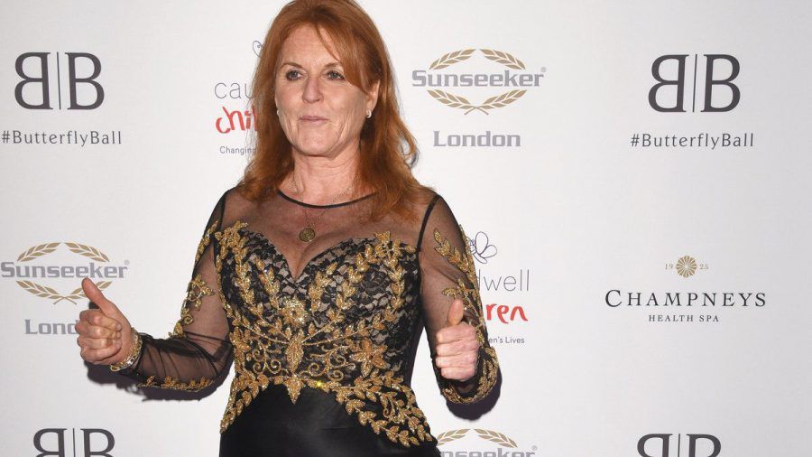 Sarah Ferguson hat in London gefeiert. (hub/spot)