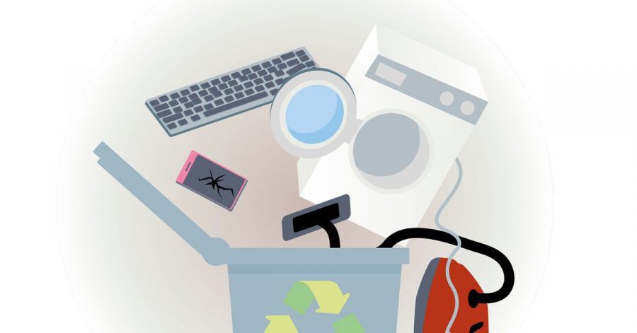 Viele Elektrogeräte kann man kostenlos dem Recycling zukommen lassen.