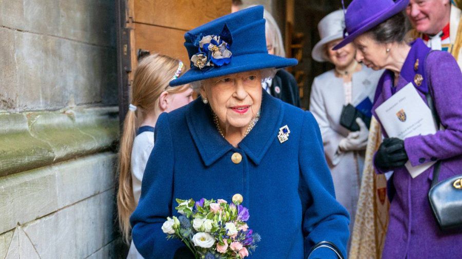 Die Queen während eines Termins vor wenigen Wochen. (wue/spot)