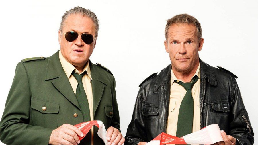 Christian Tramitz (r.) als Hubert und Michael Brandner als Girwidz in "Hubert ohne Staller". (wue/spot)