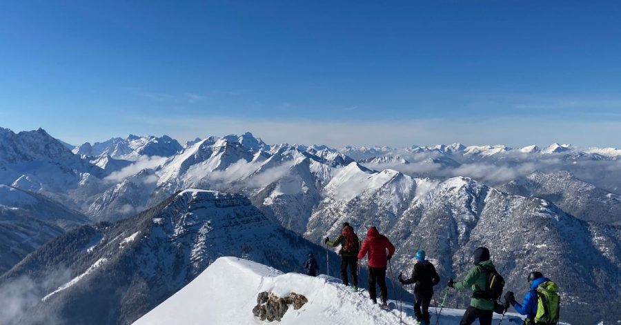Weite Sicht, Schnee und frische Bergluft: Hauptmotiv für Wintersporturlaub ist laut einer Umfrage demnach das «Naturerleben».