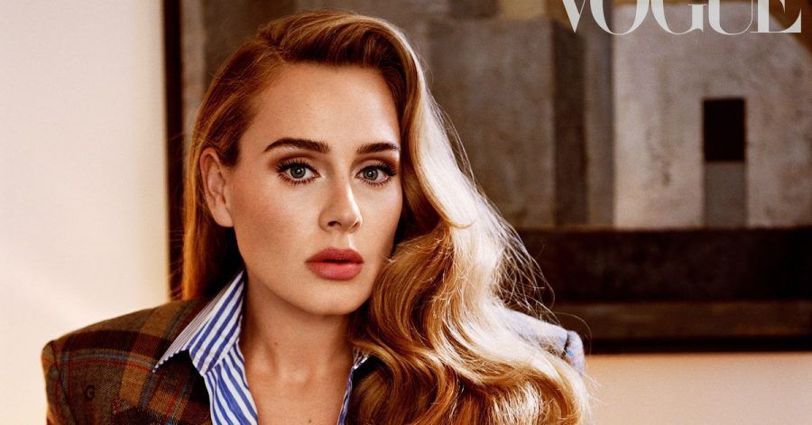 Die britische Sängerin Adele in der amerikanischen «Vogue».