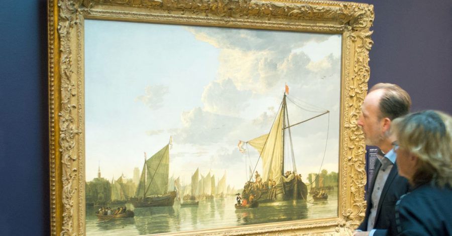 «Die Maas bei Dordrecht» von Aelbert Cuyp.