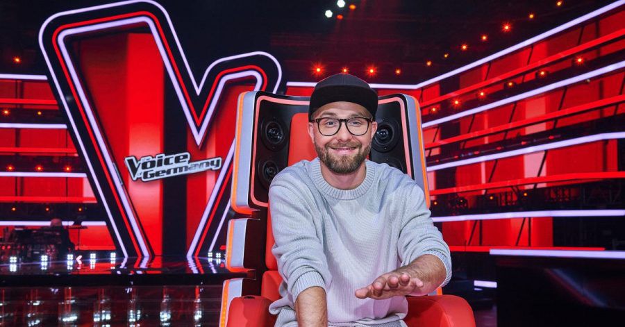 Sänger Mark Forster, Coach der Castingshow „The Voice of Germany“.