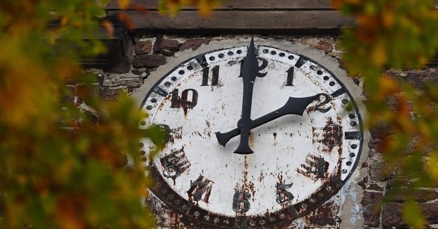 Um 3.00 Uhr wurden die Uhren auf 2.00 Uhr zurückgestellt.