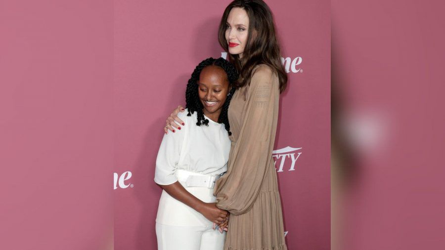 Angelina Jolie und ihre Tochter Zahara in Beverly Hills. (hub/spot)