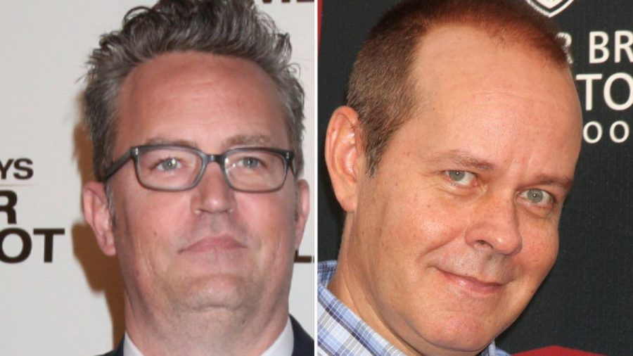 Matthew Perry (l.) hat mit James Michael Tyler einen "guten Freund" verloren. (wue/spot)