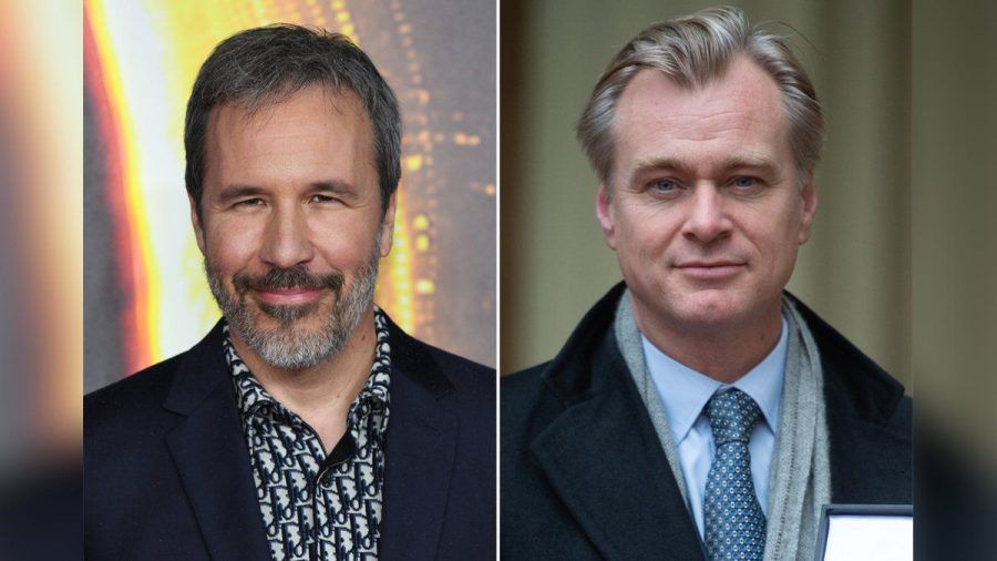 Denis Villeneuve (l.) bekommt Kollegenlob von Christopher Nolan. (smi/spot)
