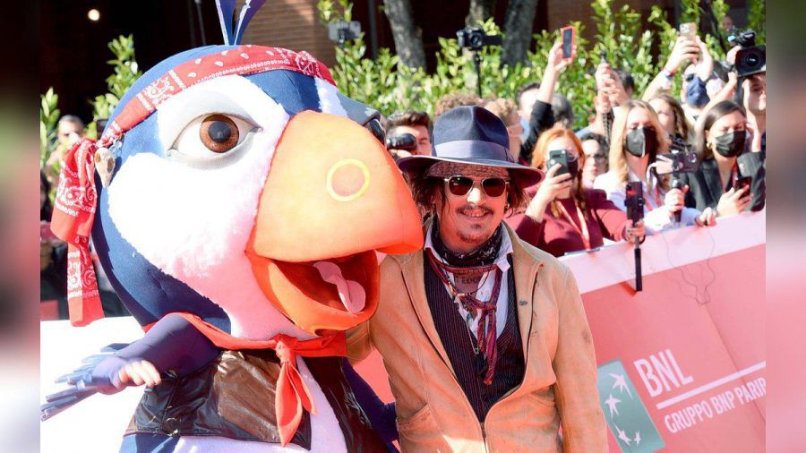 In Rom wurde Johnny Depps neue Animationsserie "Puffins" gezeigt, in der er einen der Vögel spricht. (stk/spot)