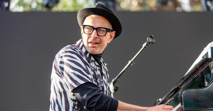 Jeff Goldblum am Klavier.