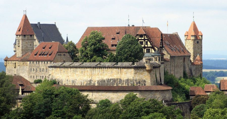 Die Veste Coburg gehört zu den am besten erhaltenen Burgen in Deutschland.
