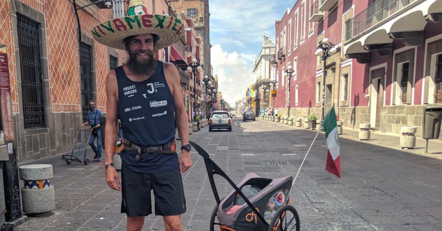 Extremsportler Jonas Deichmann will vom karibischen Cancún aus per Boot nach Portugal weiterfahren.