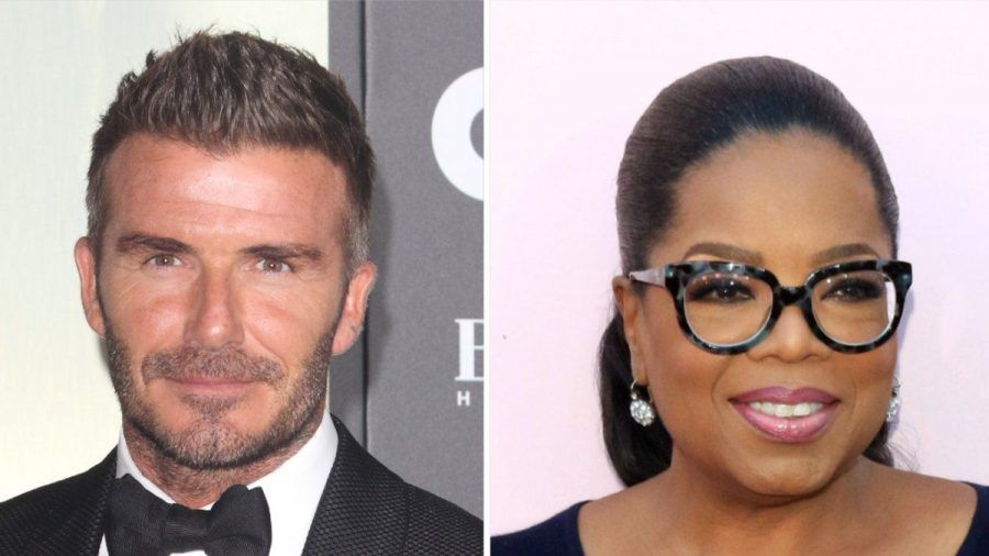 Auch David Beckham und Oprah Winfrey sollen auf der geleakten Kundenliste stehen. (stk/spot)