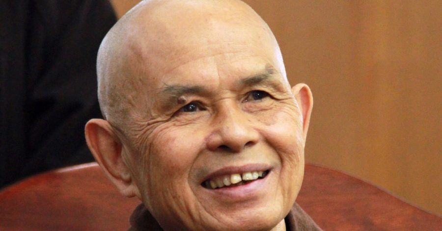 Der Zen-Meister und Friedensaktivist Thich Nhat Hanh(2013).