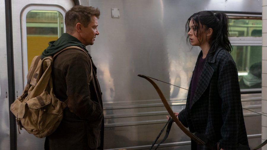 Hawkeye Jeremy Renner mit Hailee Steinfeld - seiner Nachfolgerin? (smi/spot)