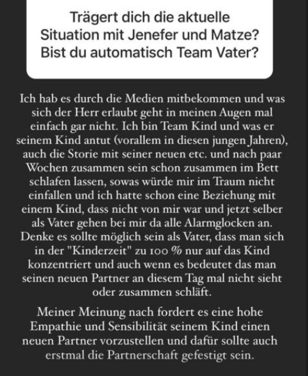 Jenefers Riilis Ex Matthias Höhn ist stinksauer auf Chris Broy