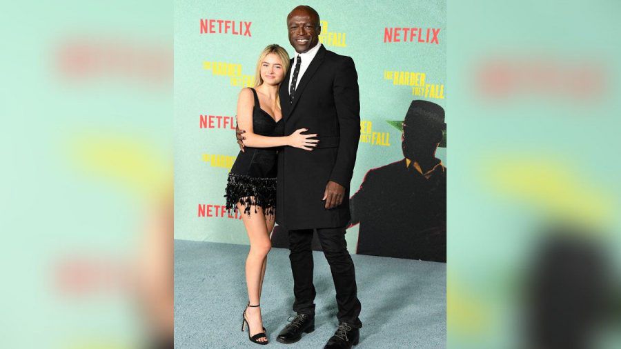 Leni Klum und Seal auf dem roten Teppich in Los Angeles. (ili/spot)