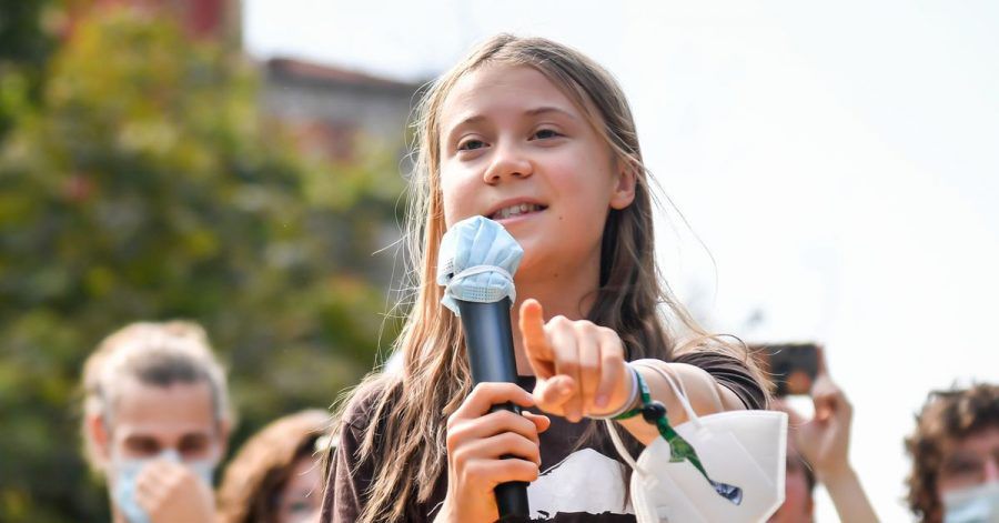 Die schwedische Klimaaktivistin Greta Thunberg.