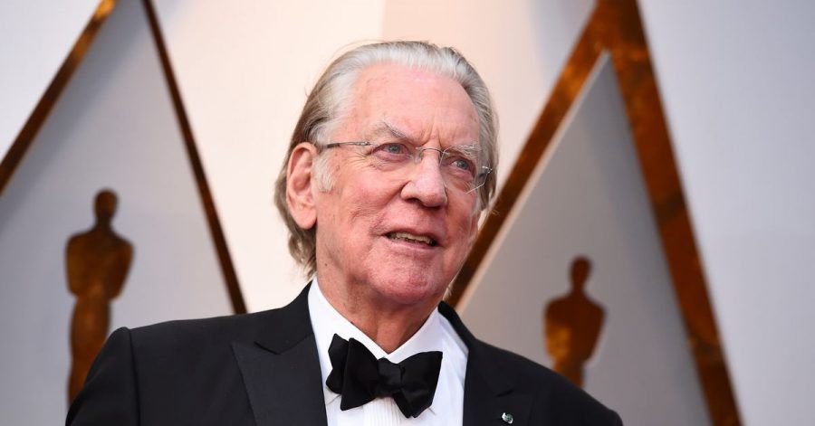Der Schauspieler Donald Sutherland dreht wieder.
