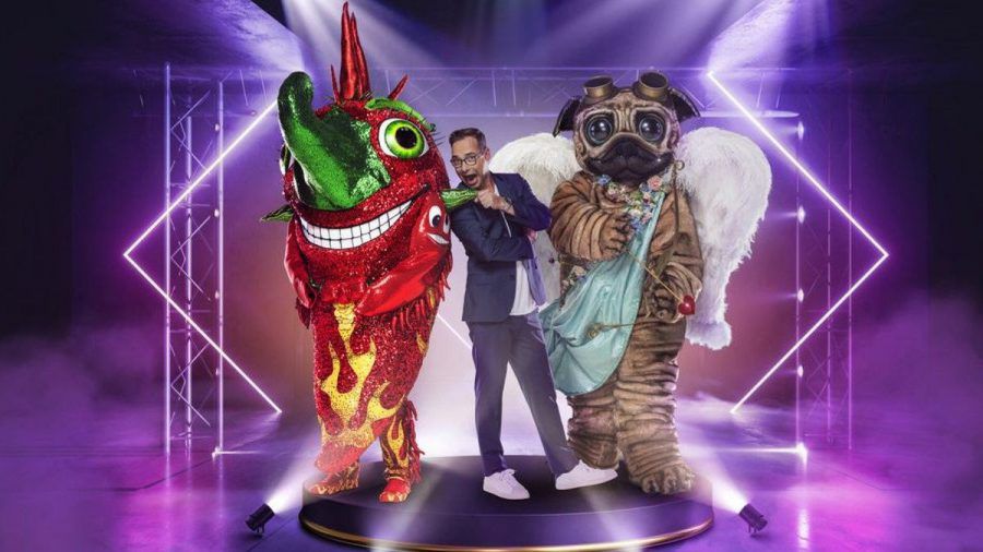 "The Masked Singer": Moderator Matthias Opdenhövel liebt die neuen Masken. (cg/spot)