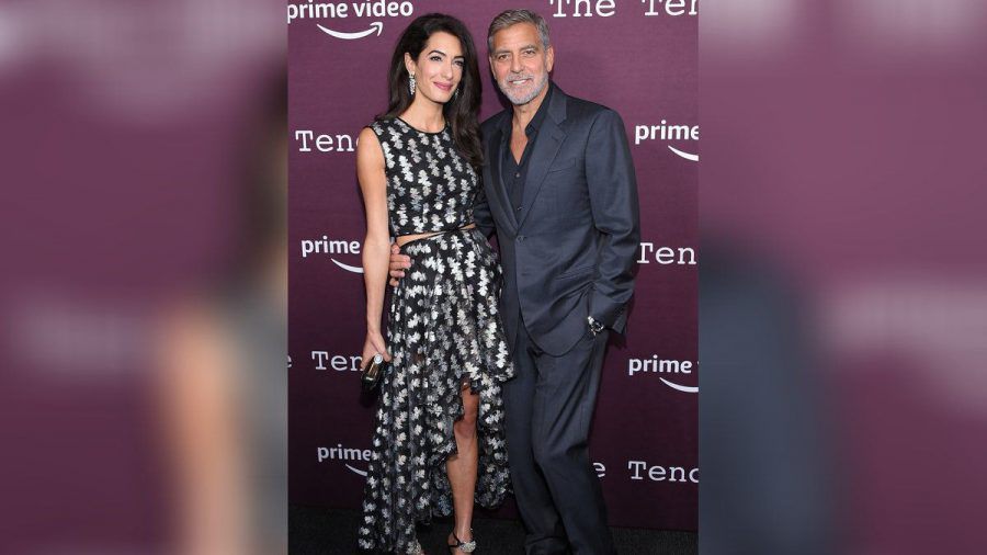 Amal und George Clooney besuchten am Sonntag die Premiere von "The Tender Bar". (aha/spot)