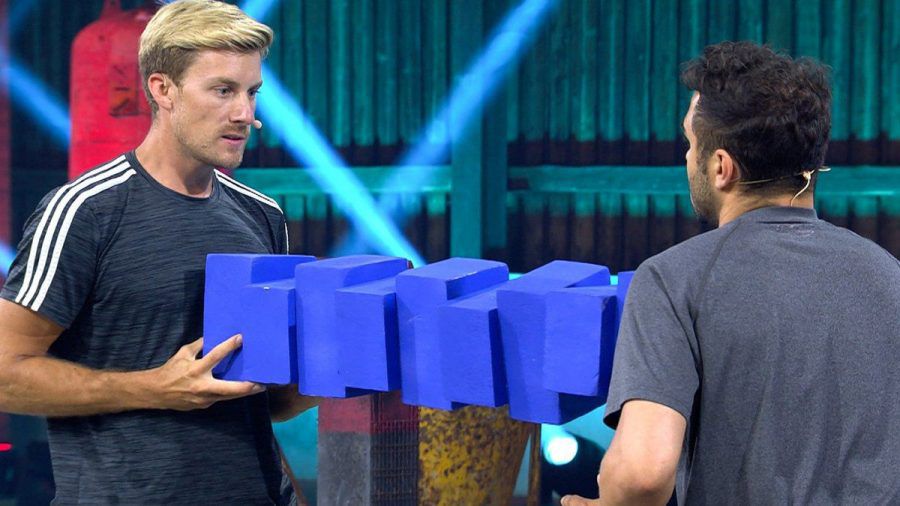 Dominik (l.) und Lars im Finale von "Sommerhaus der Stars". (smi/spot)