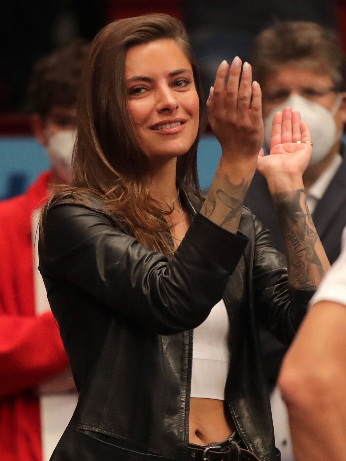 Sophia Thomalla küsst ihren Alexander Zverev nach Matchsieg