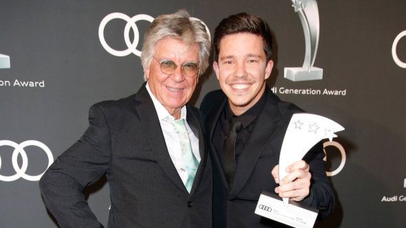 Nico Santos mit seinem Vater Egon Wellenbrink