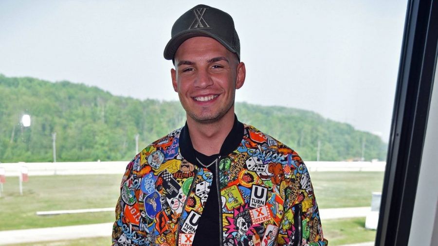 Pietro Lombardi auf einem Event