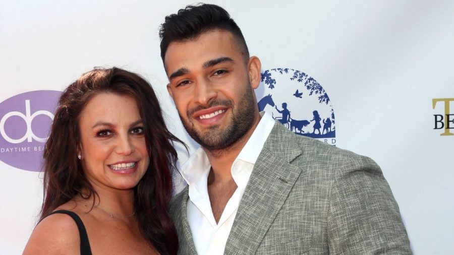 Britney Spears und Sam Asghari 2019.