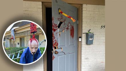 Video: Steven Novaks Horror-Haus versetzt Nachbarschaft in Todes-Angst