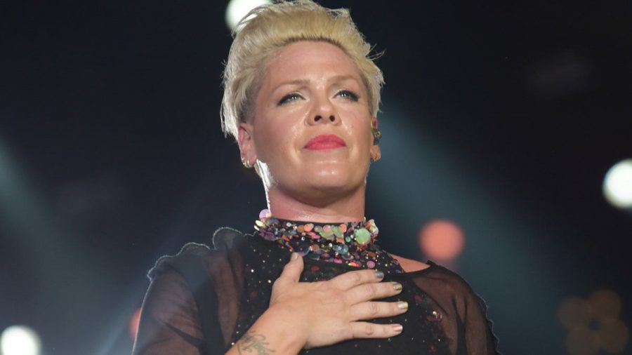 Pink erholt sich von einer Hüft-OP - mit ihrem Mann an ihrer Seite. (mia/spot)
