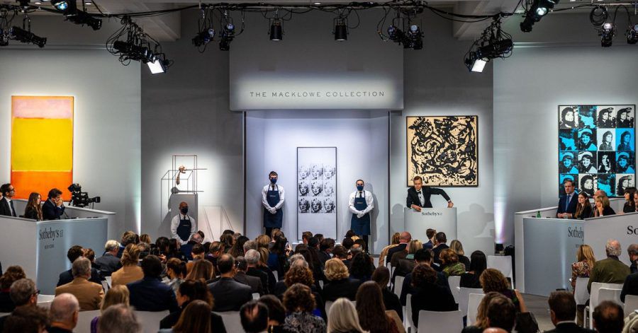 Bei Sotheby's in New York werden Kunstwerke aus der Sammlung von Linda und Harry Macklowe versteigert.