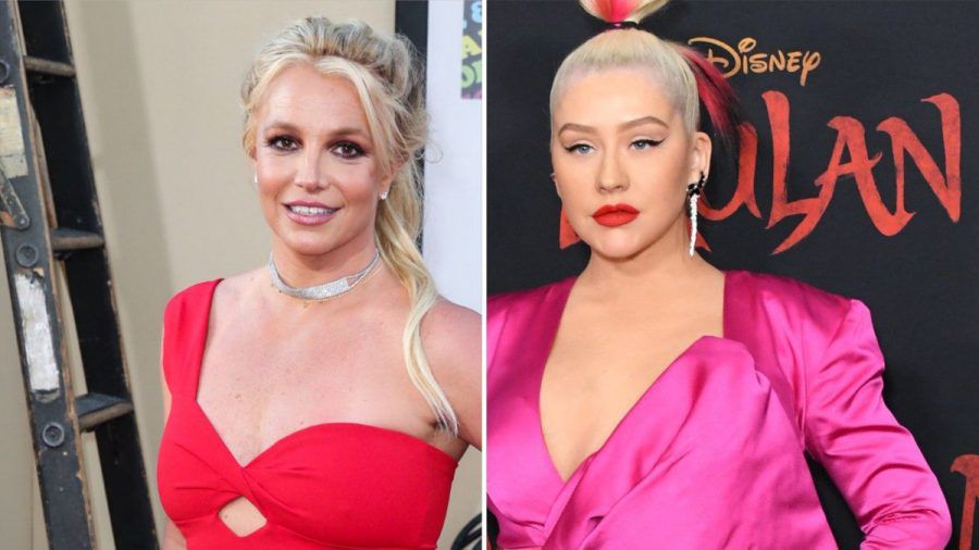 Sie waren lange große Konkurrentinnen: Britney Spears (l.) und Christina Aguilera. (ili/spot)