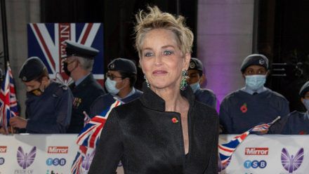 Sharon Stone bei einem Auftritt in Großbritannien. (hub/spot)