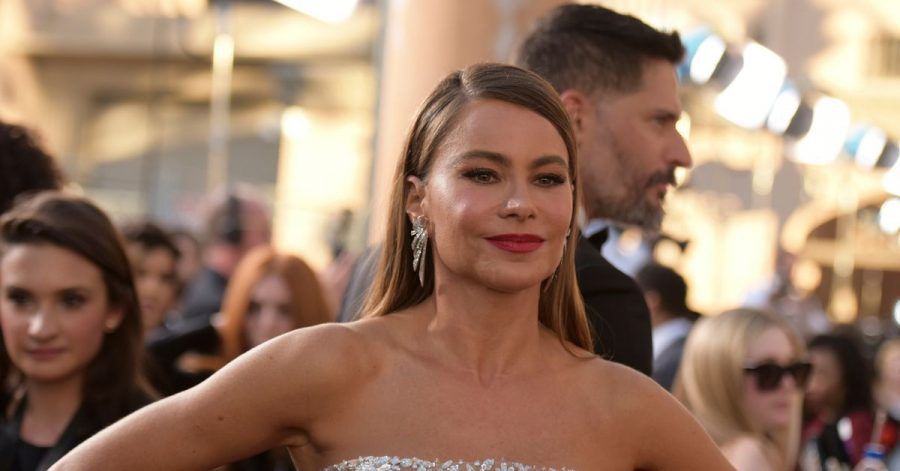 Sofia Vergara, Schauspielerin der US-Serie "Modern Family", kommt zur Verleihung der 23. Screen Actors Guild Awards. (Archivbild)