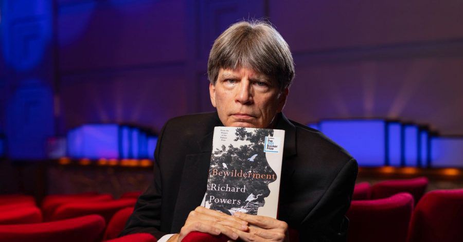 Richard Powers, Schriftsteller aus den USA, und sein Buch «Bewilderment».