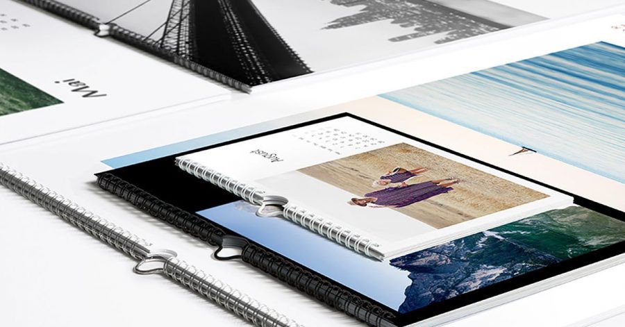 Weniger ist mehr: Experten raten, den Kalender - hier von Whitewall - möglichst einfach zu halten, um die Fotos besser zur Geltung zu bringen.