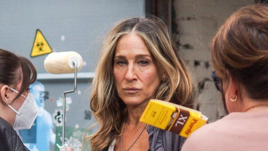 Sarah Jessica Parker am Set des "Sex and the City"-Spin-offs "And Just Like That..." (dr/spot)