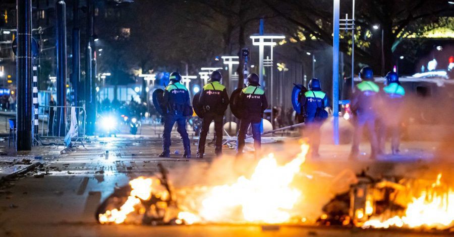 Proteste gegen Corona-Maßnahmen haben zu Krawallen und Verletzten geführt.