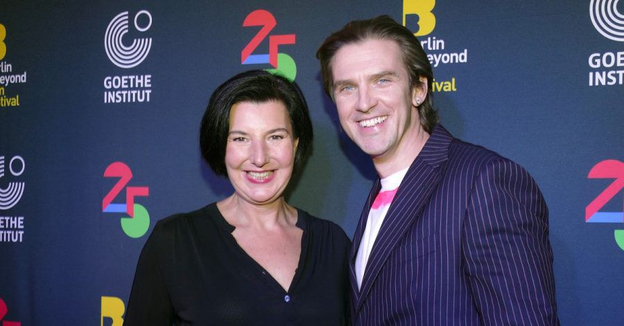 Die Produzentin Lisa Blumenberg und der Schauspieler Dan Stevens besuchen beim «Berlin & Beyond»-Filmfestival.
