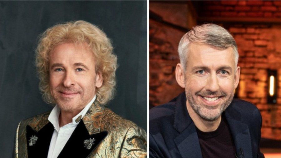 Thomas Gottschalk (l.) fuhr mit "Wetten, dass..?" wieder Traumquoten ein. Davon träumt auch Sebastian Pufpaff mit seiner "TV total"-Premiere. (stk/spot)
