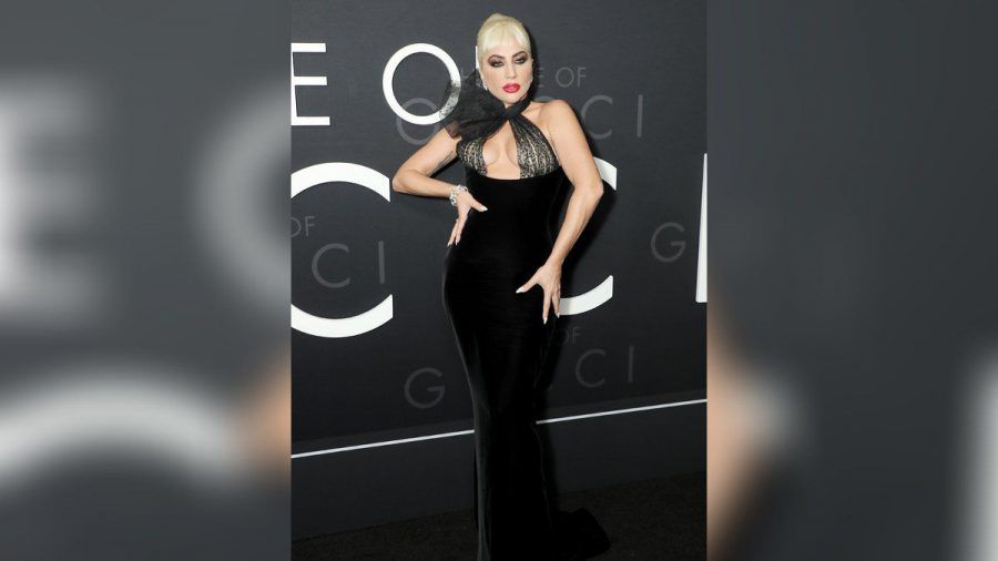 Lady Gaga bei der "House of Gucci"-Premiere in New York. (ili/spot)