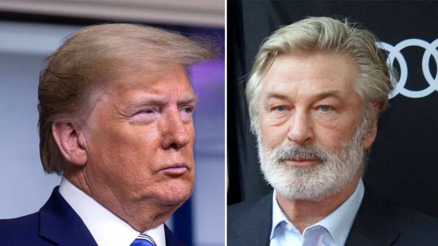 Donald Trump (li.) und Alec Baldwin haben nichts füreinander übrig. (stk/spot)