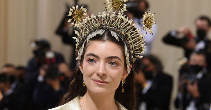 Lorde bei der Benefizgala des Costume Institute des Metropolitan Museum of Art 2021.