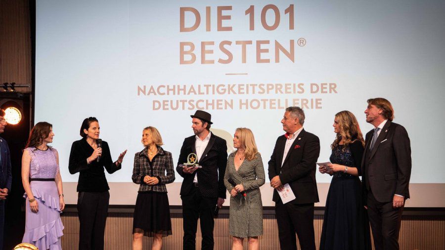 Der "Die 101 Besten - Nachhaltigkeitspreis der deutschen Hotellerie" wurde dieses Jahr zum ersten Mal als Sonderpreis verliehen. (obr/spot)