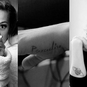 Adeles Tattoos: Diese Bedeutungen stecken hinter den zehn Motiven