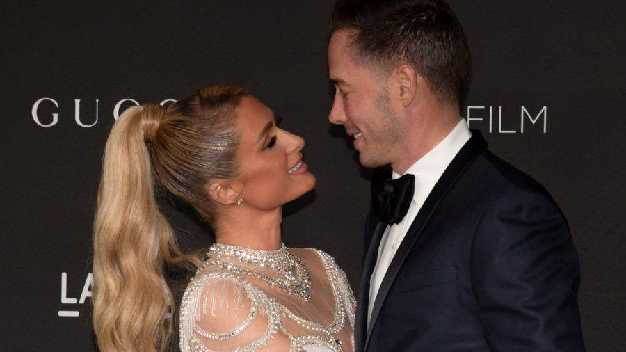 Sind jetzt Mann und Frau: Paris Hilton und ihr Carter Reum. (eee/spot)
