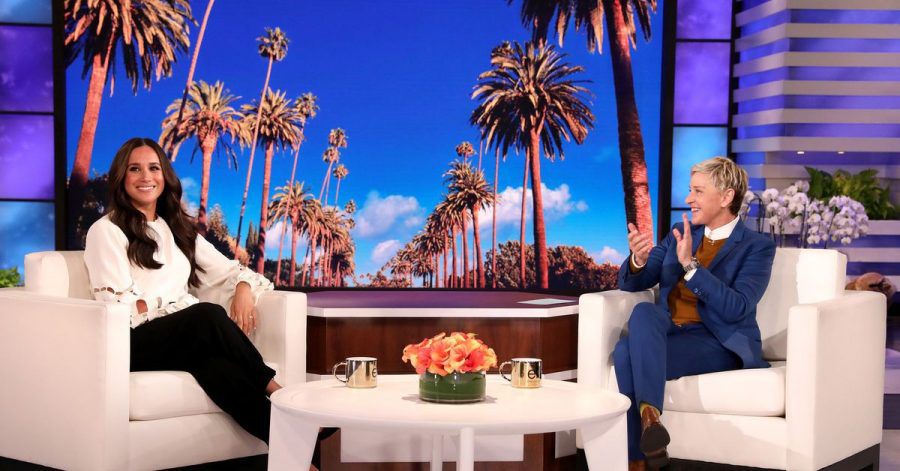 Meghan im Gespräch mit Ellen DeGeneres.