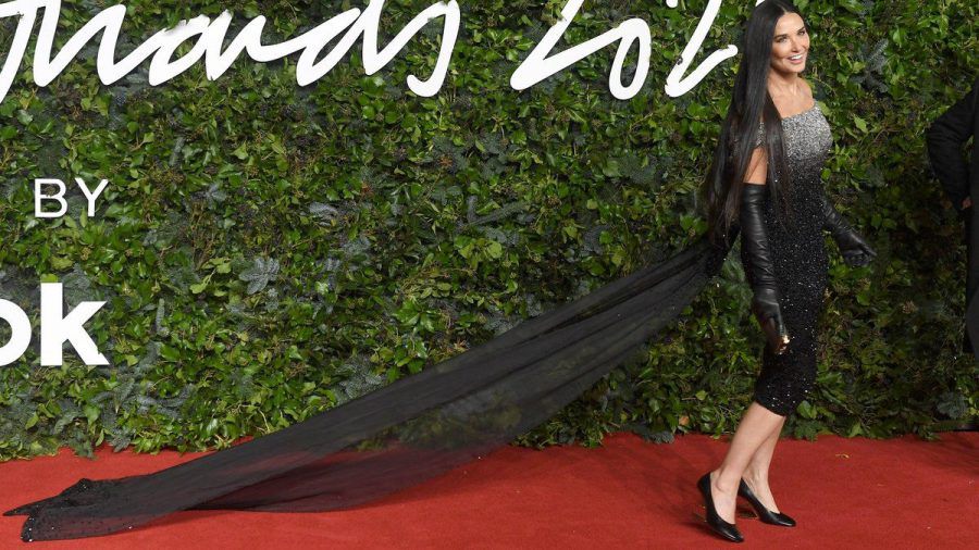Demi Moore bei ihrem Auftritt in London. (hub/spot)